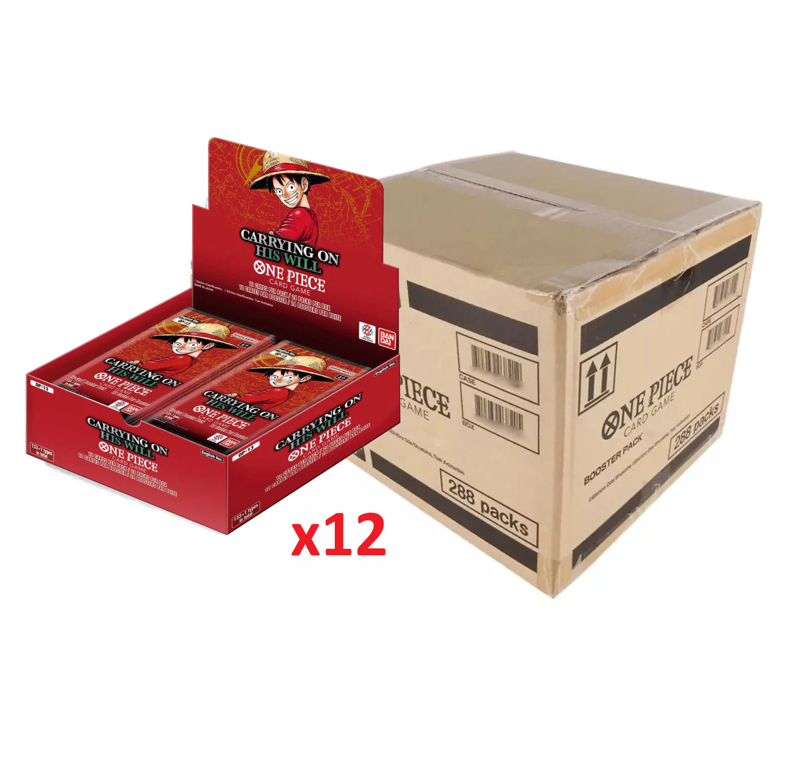 ONE PIECE CARD GAME OP-15 288パック 12ボックス One Piece Card Game: Adventure on Kami's Island (OP-15) EB-04